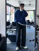 10.candy daily loosefit round knit