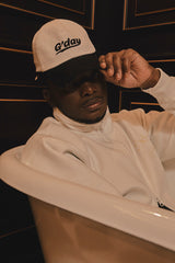 グッドデイコーデュロイボールキャップ/G'day coduroy ballcap(white/black)