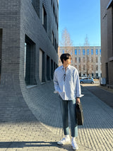 ジャストフィットデニムパンツ / Oz Just Fit Denim Pants (blue)