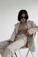 エンボレザージャケット/Embo Leather Jacket (2color)