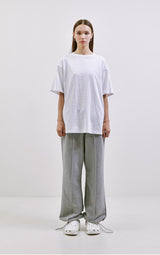 レタリング トーン オン トーン Tシャツ / CHARMS LETTERING TONE ON TONE T-SHIRT WH