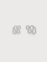 no.5ピアスシルバー / no.5 earring silver