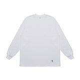 VZロゴビックオバーフィットポケットロングスリーブホワイト/VZ Logo Big Over Fit Pocket Long Sleeve White (6683332837494)