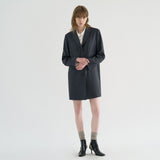 クラシックロングジャケット / CLASSIC LONG JACKET, NAVY
