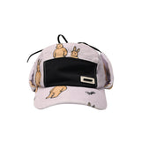 パットイヤーフラップハット / BSR2223FWCP011 BR PAT EARFLAP HAT PURPLE