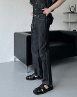 ノンフェードリネンワイドパンツ/MG516 Non-Fade Linen Wide Pants (2 colors)