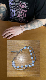 No.0003 pearl double bracelet