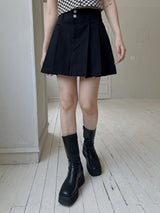 ノーナットプリーツスカート / no.6173 No Nut Pleated Skirt (2color)