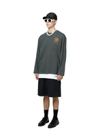 21SS DENIM BALL CAP (black) (6578205229174)