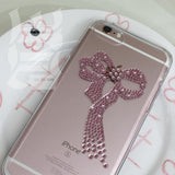 pink ribbon phone case