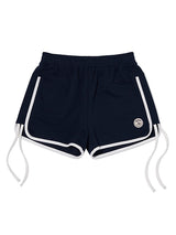 WORDING GRAPHIC DOLPHIN PANTS [NAVY]