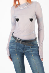 ✦Layered See-through Top