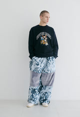 スーパーワイドパンツ / BSR2223FWPT012 DSXBR WSS SUPER WIDE PANTS MARBLE GRAY