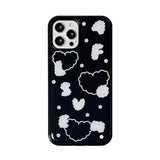 ブラックイニシャルケース / black initial case