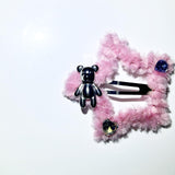 [I-DLE Yuqi, Shuhua] Bear heart fur hairpin (3color)