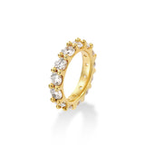 4MM プロング セッティング テニス リング / 4MM Prong Setting Tennis Ring (gold)
