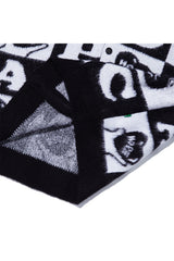Hope Checker-Board Cardigan_Black (6678734831734)