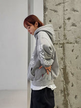 VENTIQUE Pigment 20 Napping Hoodie 3color