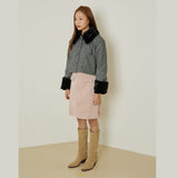 ポッシュショートコート / Posh short coat (black)