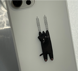キャットブラックサマーキャットフォーンケース / Cat Black Summer Cat Phone Case