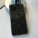 Black - DDong Gangazi Phone Case 