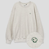 「The Wappen」クルーネック スウェットシャツ オートミール