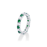 グリーナリーラバーリング/Greenery Lover Ring (silver)