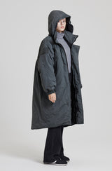 MOSS 2 HIGH-NECK HOOD PARKA [CHARCOAL] (6613808087158)