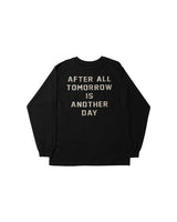バックレタリングオーバ－Tシャツ