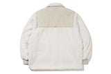 ショルダーキルティングジャケット / SHOULDER QUILTING JACKET_OATMEAL