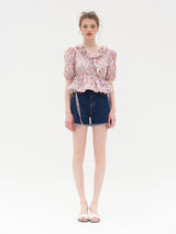 AMY RUFFLE DETAIL WRAP BLOUSE_PINK (6580884963446)