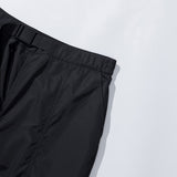 フロントカットウォームアップパンツ / FRONT CUT WARM UP PANTS - BLACK