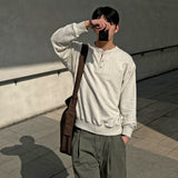 MEIR BUTTON HENRY NECK MTM