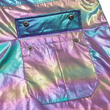 アノラックジャケット / BSR2223FWJK096 RTR ANORAK JACKET HOLOGRAM GREEN