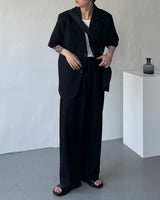 OW ツーボタン半袖ジャケット / OW Two Button Short-Sleeved Jacket (Set - Up / 3 colors)