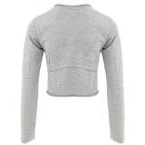 COIL CARDIGAN IN GREY