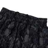 デニムニットブロッキングパンツ / Denim Knit Blocking Pants [BLACK](Copy) (6674495799414)