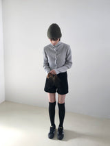 Sally two-way crop cardigan