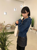 チューウィーセーターフードジップアップ