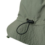 FLARE STRING BOONIE HAT [KHAKI] (6612855324790)