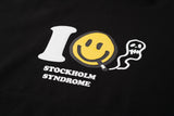 SDFUHD13-BLACK / I AM SMILING SMOKER HOODIE