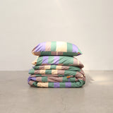 Iris green pillow case