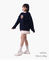 Fakebear Sweatshirt - navy (6636645187702)