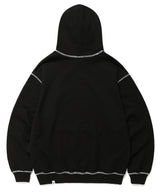 CFT ステッチポイントフーディー / CFT STITCH POINT HOODIE BLACK(CV2DSUM404A)