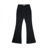 CHERRY BOOTS CUT DENIM PANTS [CHARCOAL] 