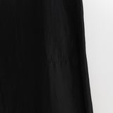 2ウェイシャーリングシアーロングワンピース / 2 WAY SHIRRING SHEER LONG OPS (BLACK)