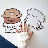 マウスパッド|フレックス　フラッフィーポメ/MousePad | Flex / Fluffy Permgae