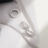 スクエア プロング セッティング リング / [MAMAMOO/MIRAE] Square Prong Setting Ring (silver)