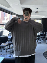 never loosefit round knit