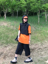 カプリワイドストリングパンツ